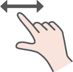 Swipe gesture